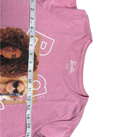 Barbie Graphic Pink Short Sleeve Tee - Picture 3 of 6
